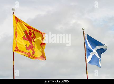 Scottish bandiere Foto Stock