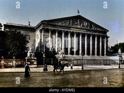 La Chambre des Deputes Parigi Francia Foto Stock