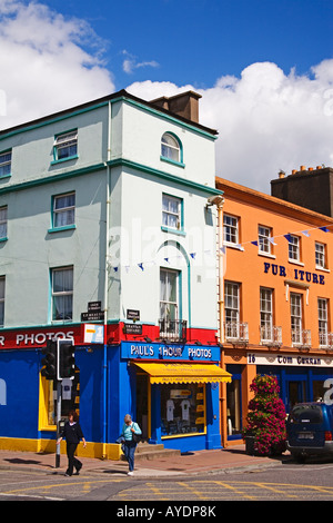 Grattan Square Dungarvan cittadina nella Contea di Waterford Irlanda Foto Stock