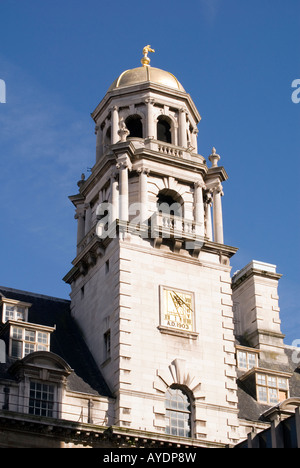 Architettura dettaglio del tetto, Liverpool, England, Regno Unito Foto Stock