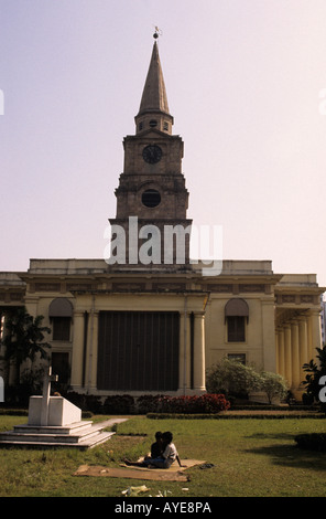 India del nord Caption locale Calcutta St John s chiesa Foto Stock