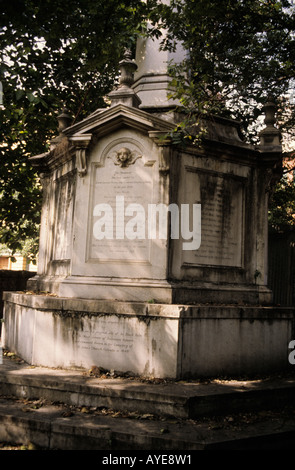 India del nord Caption locale Calcutta buco nero Memorial Foto Stock