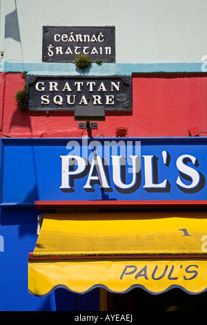 Grattan Square Dungarvan cittadina nella Contea di Waterford Irlanda Foto Stock