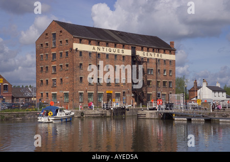 Historic Gloucester Docks Donisthorpe Inghilterra Foto Stock