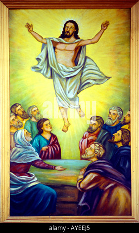 Aswan Egitto Chiesa copta di El Adra l'Ascensione Foto Stock