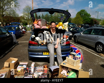 Avvio auto vendita presso la Epsom District Hospital surrey Foto Stock