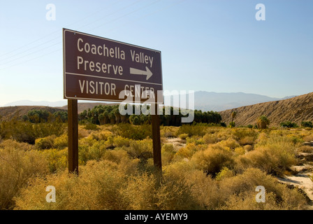 Valle di Coachella preservare California Foto Stock