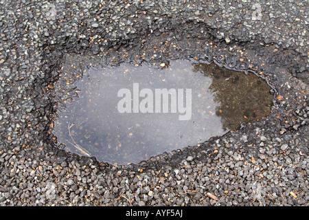 Una pentola ^foro in strada, UK. Foto Stock