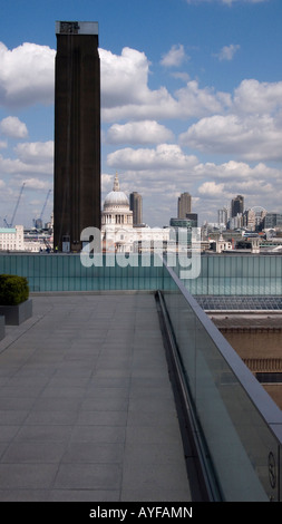 Skyline della città di Londra Foto Stock