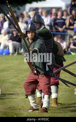 Nodo sigillato battaglia re emanazione Redbourne Hertfordshire, Regno Unito Foto Stock