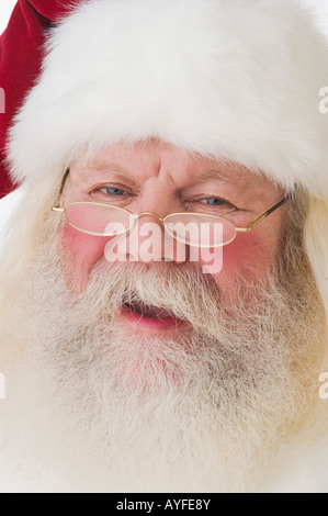 Close up di Babbo Natale Foto Stock