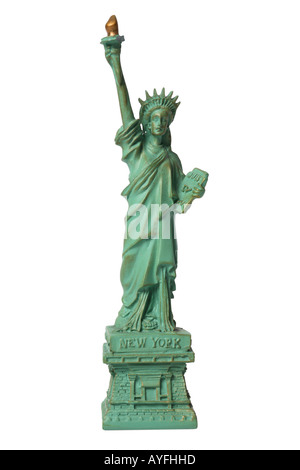 Statua della Libertà Souvenir Foto Stock
