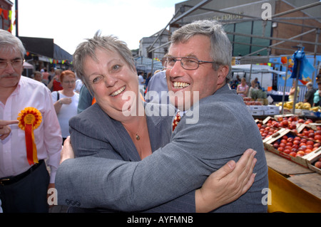 Indipendente candidato parlamentare DAI DAVIES CHE HA PRESO LA BLAENAU GWENT CIRCOSCRIZIONE Foto Stock