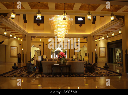 Hotel di lusso a cinque stelle il Ritz Carlton Sharq Village e Spa a Doha, in Qatar Foto Stock