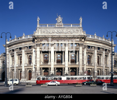 A - VIENNA: Il mondo famoso Burgtheater Foto Stock