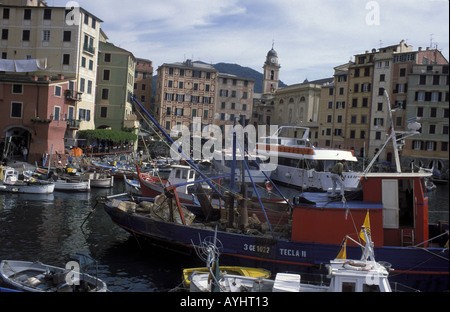 Camogli Cinque Terre Italien Foto Stock