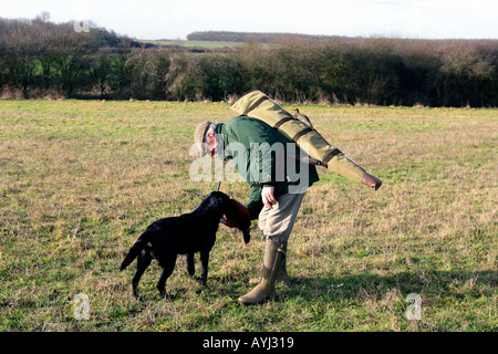 Il prelievo dopo un Drive Foto Stock