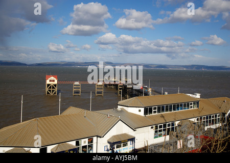 Mumbles Pier Swansea, Wales, Regno Unito Foto Stock