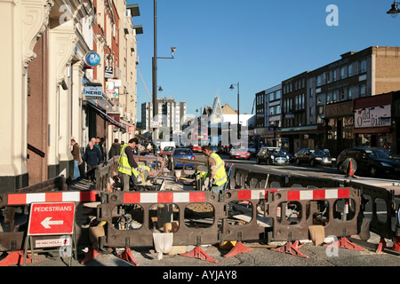 Clapham High Street Foto Stock
