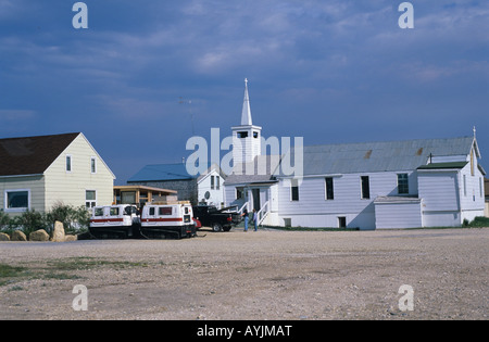 Chiesa di Churchill, Canada settentrionale Foto Stock