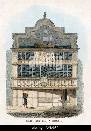 East India House Londra Foto Stock