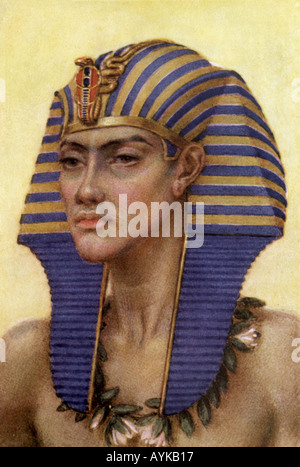 Akhenaton Egitto Brunton Foto Stock