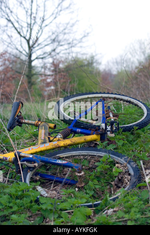 Mountain bike vecchio Foto Stock