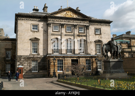 The Royal Bank of Scotland Head office branch su St Andrew Square, Edimburgo Foto Stock