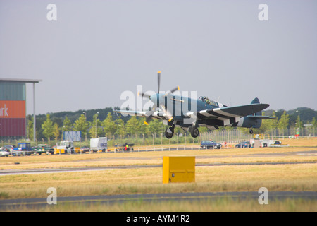 Spitfire Mk xix provenienti da terreni a Farnborough Foto Stock