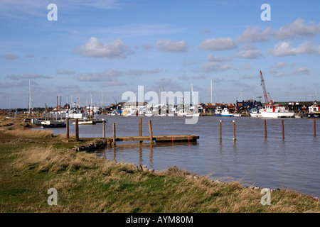 Il fiume BLYTH A WALBERSWICK. SUFFOLK. In Inghilterra. Foto Stock