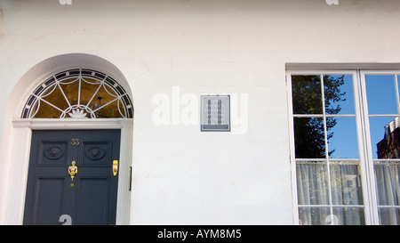 Kensington home di attrice Vittoriano, onorevole Patrick Campbell, London, England, Regno Unito Foto Stock