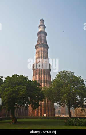 Qutb Minar Delhi, India, Asia - Patrimonio mondiale dell UNESCO Foto Stock