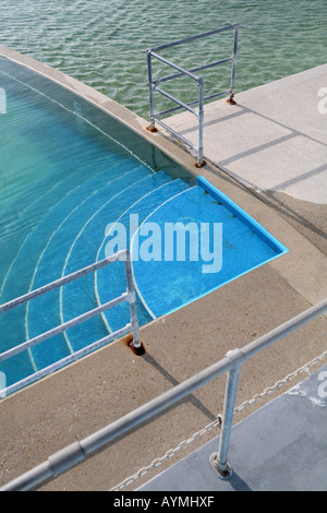 Giubileo piscina, Penzance, Cornwall, Regno Unito Foto Stock