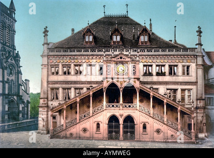 Municipio, Berna, Berner Oberland, Svizzera Foto Stock