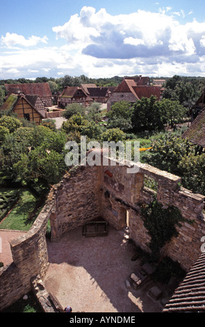 Francia Il Ecomusee d'Alsazia vicino a Mulhouse Foto Stock