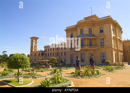 Osborne House East Cowes Isola di Wight in Inghilterra UK English Heritage JMH0823 Foto Stock