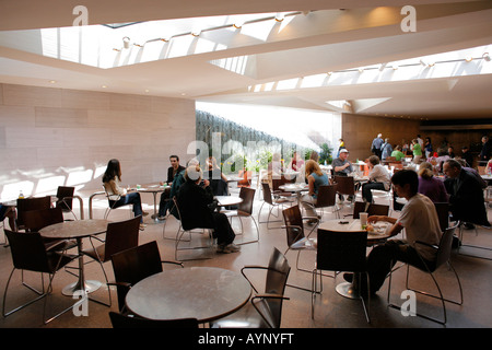 La caffetteria, Galleria Nazionale di Arte, ala est, Washington DC, Stati Uniti d'America Foto Stock