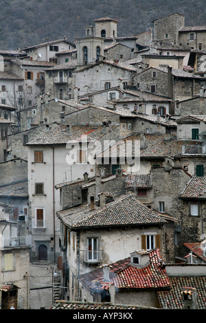 Scanno, Abruzzo, Italy, Italia Foto Stock