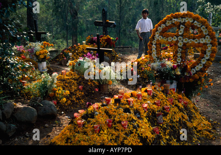 Messico Michoacan Stato Patzcuaro Foto Stock