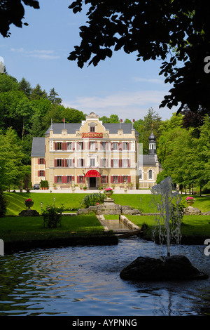 Fuerstenhof, riprese posizione per il tedesco della serie TV Sturm der Liebe, vegan, Baviera, Germania Foto Stock