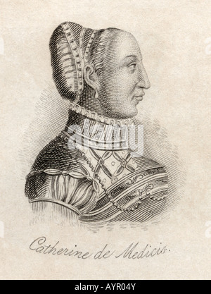 Caterina de' Medici 1519-1589 Foto Stock