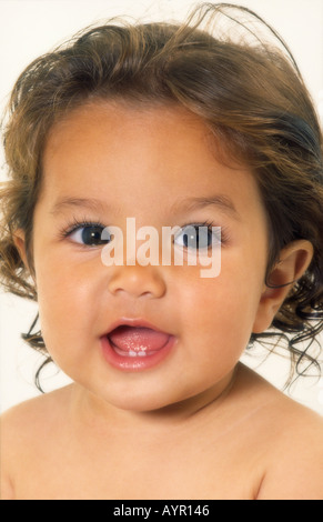 Ritratto di bambina Foto Stock