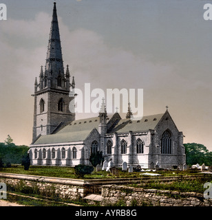 Chiesa di marmo, Bodelwyddan, Wales UK Foto Stock