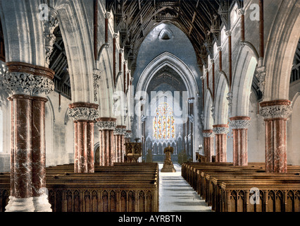 Chiesa di marmo, Bodelwyddan, Wales UK Foto Stock