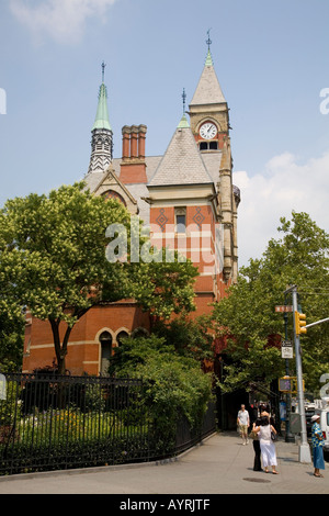 Jefferson Market Courthouse, 6th Street, Greenwich Village, New York, Stati Uniti d'America. Foto Stock
