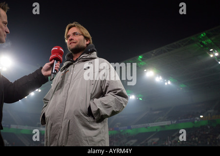 Soccer coach Juergen Klopp, FSV Mainz 05 Foto Stock