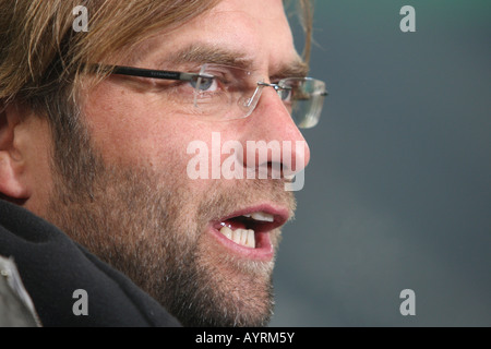 Soccer coach Juergen Klopp, FSV Mainz 05 Foto Stock