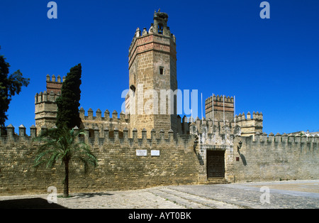 Castillo San Marcos (St. Contrassegnare il castello), El Puerto de Santa María, Costa de la Luz, Cadice provincia, Andalusia, Spagna Foto Stock