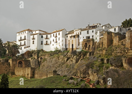 Vista di Albaicin, Granada, Andalusia, Spagna Foto Stock