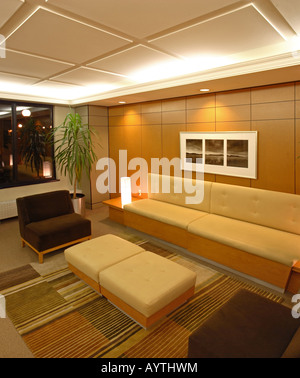 Una lobby frontale area di attesa. Foto Stock